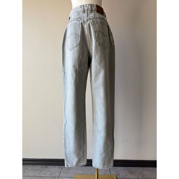 Lee 90s riveted sage green high rise jeans - Picture 3 of 7